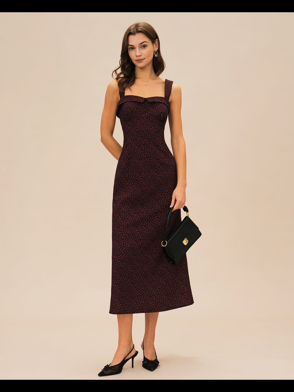 NWT Reformation Tancy Button Front

Midi Dress
